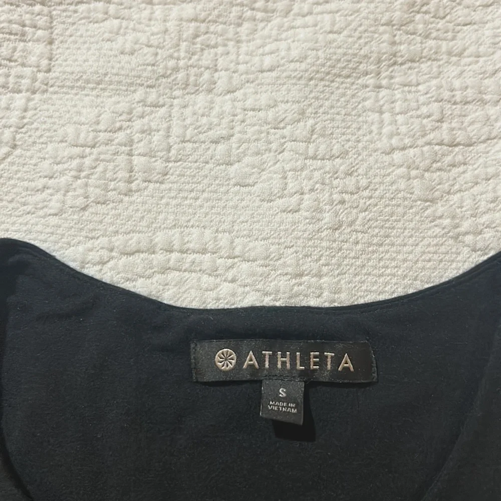 Athleta Black Sleeveless Dress. Small - Picture 7 of 10